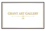 Grant Art Gallery Logo - UK in gold
